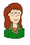Freehand drawing of Daria