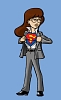 Daria as Clark Kent