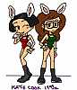 Jane and Daria as Playboy Bunnies
