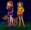 Daria and Quinn as Velma and Daphne
