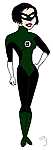 Jane as Green Lantern