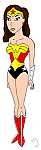 Sandi as Wonder Woman