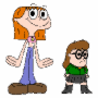 Dee Dee and Dexter, from 'Dexter's Laboratory'