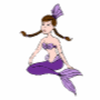 Stacy as a mermaid