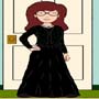 Daria in her formal gown